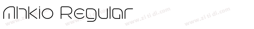 Ahkio Regular字体转换
